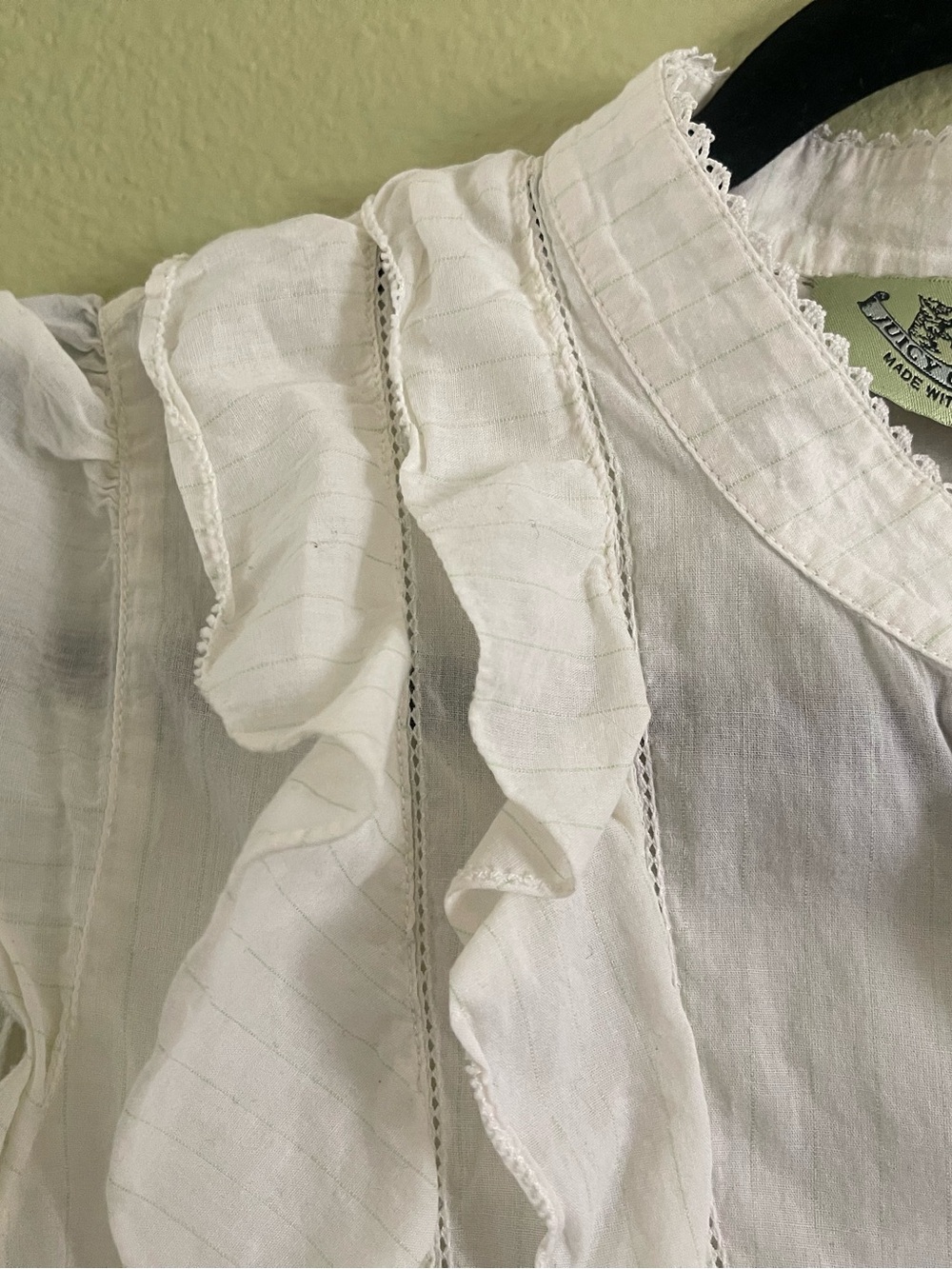 Juicy Couture Ruffled Top - Picture 4 of 5